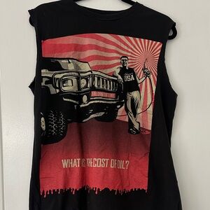 Bundle: 4 Men’s Obey Sleeveless Graphic Shirts – Size Medium